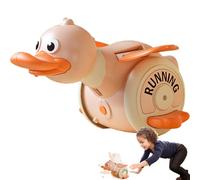 Salyeeluly Crawl Toy, Rotating Glowing, Musical Duck Toy, for Routine Playtime Development Indoor Education Family Home Learning Engagement