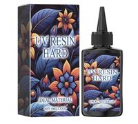 Salyeeluly Epoxy Resin Glue - Clear Hard UV Resin | Clear Transparent Resin Glue for Mold Casting, Jewelry Inlay and Drip Painting