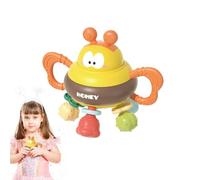 Salyeeluly Kids Teething Toy, Food Grade Teething Toy with Cute Shape, Busy Ball Learning Developmental Toys, Sensory Toys, Calm Down Toys for Training