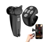 Salyeeluly Page Turner Clicker,Camera Video Recording Remote | Screen Clicker, Portable Page Turner, Speed Clicker for Phone, Tablet, Reading Accessories