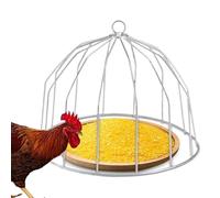 Salyeeluly Poultry Feeder Cover | Duck Feeder No Clutter Guard | No Clutter Poultry Trough Guard For Duck Trough Portable Poultry Farming Equipment