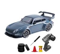 Salyeeluly Retro Drift Master Rc | RC Drift Car | 4WD 1/20 High-Performance Minis Rc Drift Car with Racing and Drifting Wheels, LED Light, Rechargeable Drift Master Car RC for Teens, Adults
