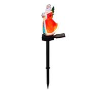 Salyeeluly Solar Santa Light Stake,Garden Stake Lamp | Stake Lights Waterproof Solar Lights for Yard Garden Lawn Porch Walkway Decor