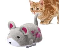 Salyeeluly Squeaky Plush Hamsters for Cats,Plush Simulation Squeaky Teasing Cat Toy | Pet Exercise Toy with Fun Sounds for Small Cats, Medium Cats, and Large Cats