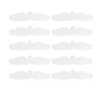 Salyeeluly Sweat Pads for Bras, Under Bra Moisture Management Pads, Reusable Soft Comfortable Breast Sweat Absorption Cloth for Hiking Yoga Camping