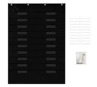 Salyeeluly Wall File Organiser - Hanging Folder Holder for the Wall, Document Organiser for the Office, for Business, Home, Travel, School, College, Classroom and Office