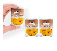 SALYSOL Snacks Spicy Coated Roasted Peanuts 3 x 50g Cans - Delicious Pure Natural Nuts for Snacking, Meals, Camping, or Cooking - Gift Sets for Men and Women