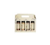 Salz-Berg Gourmet Salt Gift Set - 4 Premium Seasonings in Glass Ceramic Grinders: Pink Himalayan, Garlic Master, Salty Onion & Salty Garlic - Natural, Bold Flavours for Cooking & Finishing