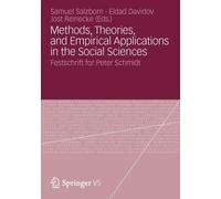 Salzborn - Methods Theories and Empirical Applications in the Social - X555z