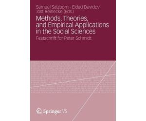 Salzborn - Methods Theories and Empirical Applications in the Social - X555z