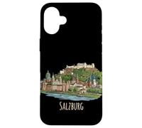 Salzburg Austria Travel Souvenir City Landmark Gift Case for iPhone 16 Plus
