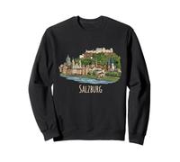 Salzburg Austria Travel Souvenir City Landmark Gift Sweatshirt
