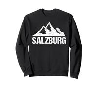 Salzburg Austria Travel Souvenir Design Austrian Mountain Sweatshirt