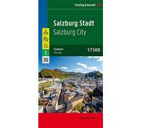 Salzburg city, City Plan 1:7.500: Stadskaart 1:7 500 / 1:15 000