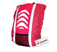 Salzmann 3M Reflective Rucksack Cover | High Visibility, Waterproof, Weatherproof | Made with 3M Scotchlite, Standard (up to 36L)