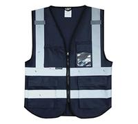 Salzmann Hi Vis Safety Vest | 5 Colours & 5 Sizes | Unisex High Visibility Reflective Vest | Made with 3M Reflective Material