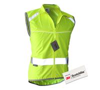 Salzmann 3M High Visibility Cycling Vest - Reflective Cycling Gilet - Made with 3M Scotchlite