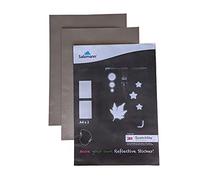 Salzmann Reflective DIY Sticker Sheet - Self-adhesive sheet to design your own stickers - Made with 3M Reflective Material
