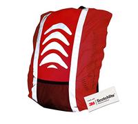 Salzmann Reflective Rucksack Cover | 28-40L | Hi-Vis Waterproof Rain Cover for Backpack Cycling, Commuting & Hiking