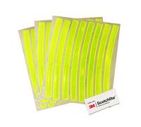 Salzmann Reflective Stickers - Soft stickers for backpacks, bikes, helmets, prams, etc. - Made with 3M Reflective Material