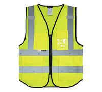 Salzmann Safety Vest - Reflective High Visibility Vest with Multiple Pockets - Made with 3M Reflective Material