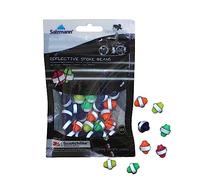 Salzmann Spoke Beads | Reflective and colourful | Made with 3M Scotchlite | Pack of 36