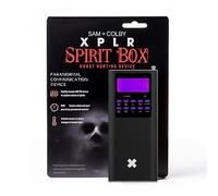 Sam and Colby XPLR Spirit Box | Paranormal Detection Equipment; Haunted Survival; Ghost Hunter Scanner; EMF and EVP Detector; Complete Tool for Spiritual Communication