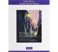 SAM Audio CDs for Intrigue : langue, culture et mystere dans le monde francophone