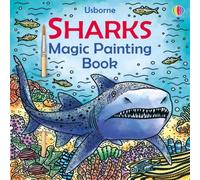 Sam Baer Sharks Magic Painting Book Paperback Sam Baer Multicolor