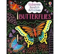 Sam Baer Usborne Scratch Activities Butterflies Paperback Book Sam Baer Multicolor