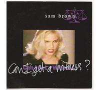 Sam Brown - Can I get a witness? (1989) / Vinyl single [Vinyl-Single 7'']