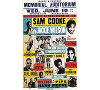 Sam Cooke, Chattanooga, 1959 - Mini Poster/Book Clipping