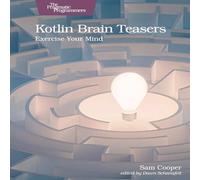 Sam Cooper Kotlin Brain Teasers : Exercise Your Mind Paperback Book Sam Cooper Multicolor