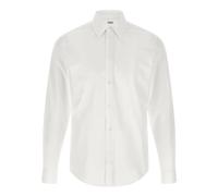 Sam Cotton Poplin Shirt, male, Burberry, Formal Shirts, White, M, Shirts M