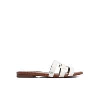 Sam Edelman Bay double strap flat sandals - White 5-6-6.5-7-7.5-8-8.5-9-9.5-10-10.5-11