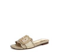 Sam Edelman Flat Sandal Shoes for Women - Bambi 6 Medium Fit Gold UK 3
