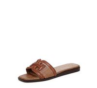 Sam Edelman Flat Sandal Shoes for Women - Irina Medium Fit Brown Weave UK 5