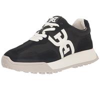 Sam Edelman Langley Lace-Up Trainers for Women - Medium Fit Black UK 3