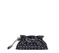 Sam Edelman Poppy Oversized Clutch Black