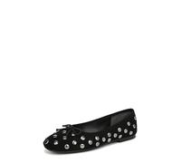 Sam Edelman Women's Alie Ballet Flat, Black Suede Stud, 5.5 UK