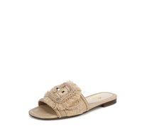 Sam Edelman Women's Bambi Playa Flat Slide Sandals, Summer Sand Multi, Medium Fit, UK 6