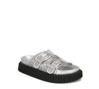 Sam Edelman Women's Circus NY Cris Mesh Sandals in Silver | Size: 4