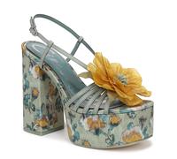 Sam Edelman Circus Ny Siena Flower Sandals In Mint Mint 6