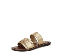 Sam Edelman Women's Gabi Flat Sandal, Amber Gold, 6.5 UK