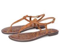Sam Edelman Women's Gigi Flat Sandal, Frontrbrwn, 7 UK