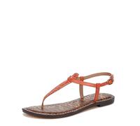 Sam Edelman Women's Gigi Flat Sandal, Orange Sunrise, 7.5 Wide