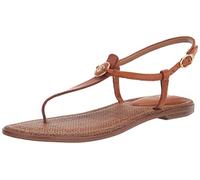 Sam Edelman Women's Gigi Flat Sandal, Saddle Signet, 5 UK