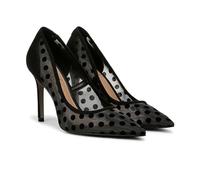 Sam Edelman Women's Hazel Mesh Pump, Black Polka Dot, 10.5