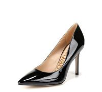 Sam Edelman Women's Hazel Pump, Black Black Leather, 4 UK