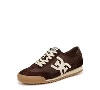 Sam Edelman Women's Ivey Lace-Up Trainers, Cafe Noir Brown/White, Medium Fit, UK 6